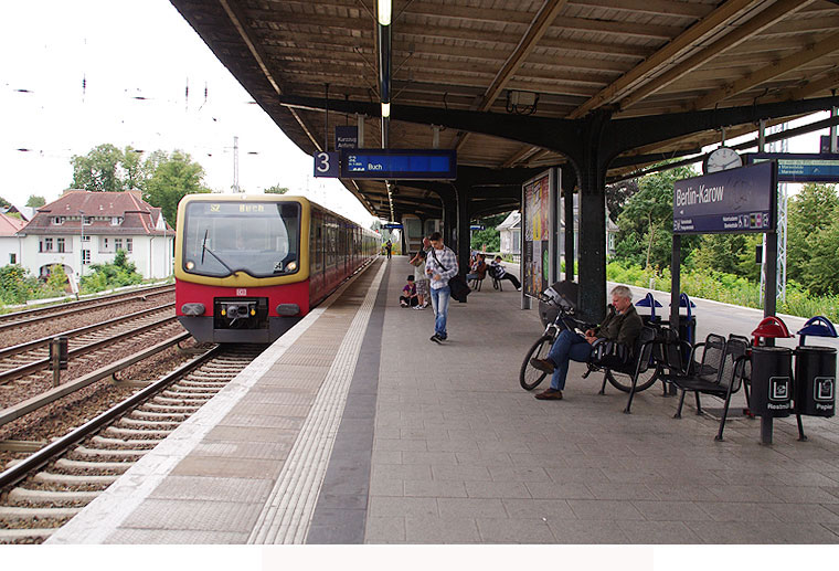 Bahnhof Berlin-Karow - S-Bahn Berlin - Baureihe 481