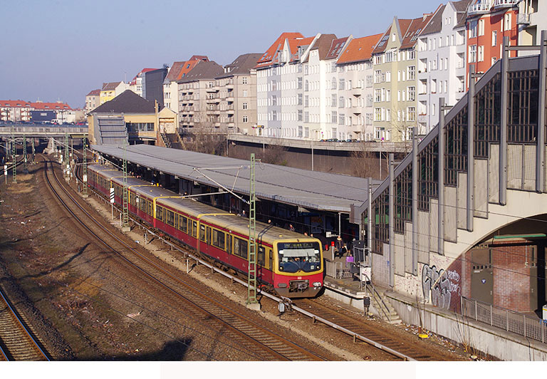 S-Bahn Berlin - Baureihe 481 - Bahnhof Berlin Messe Nord / ICC - Witzleben