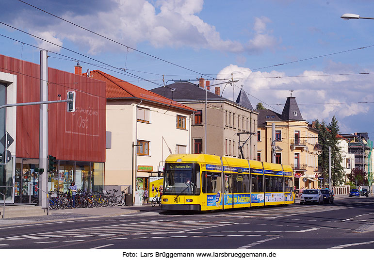 Haltestelle Altenberger Straße - Dresden Straßenbahn