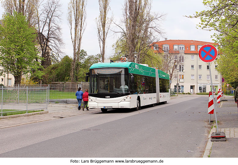 Hess Elektrobus in Dresden