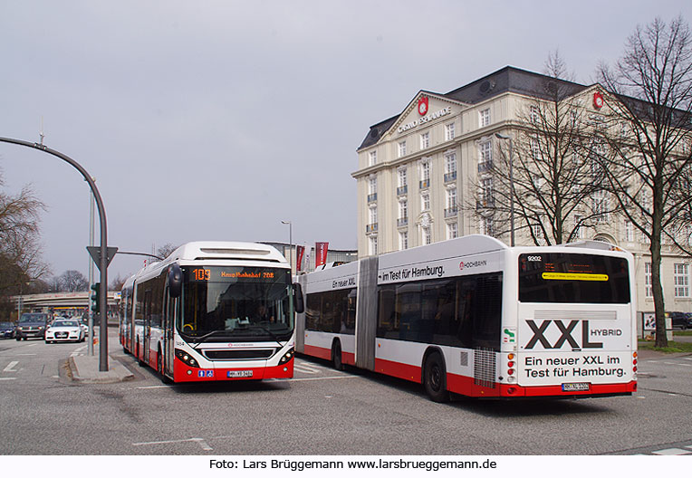 Hamburg Buslinie 109 Haltestelle Stephansplatz