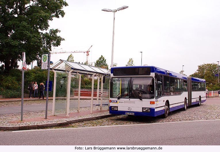 Foto NOB Rohde Bus am Bahnhof Eutin