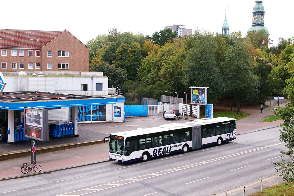 Ein SEV Bus für die S-Bahn Hamburg