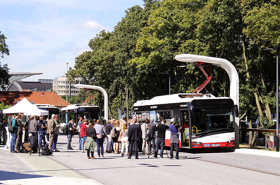 Hochbahn Solaris Elektrobus Hamburg ZOB - Innovationslinie 109