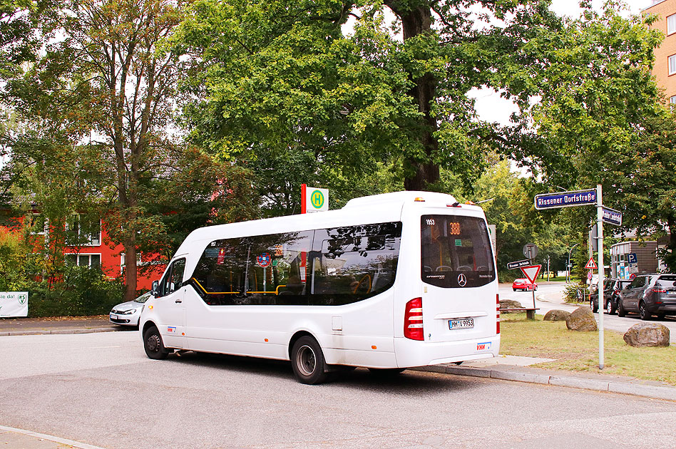 Die Dorfkutsche in Rissen - ein Bus der VHH