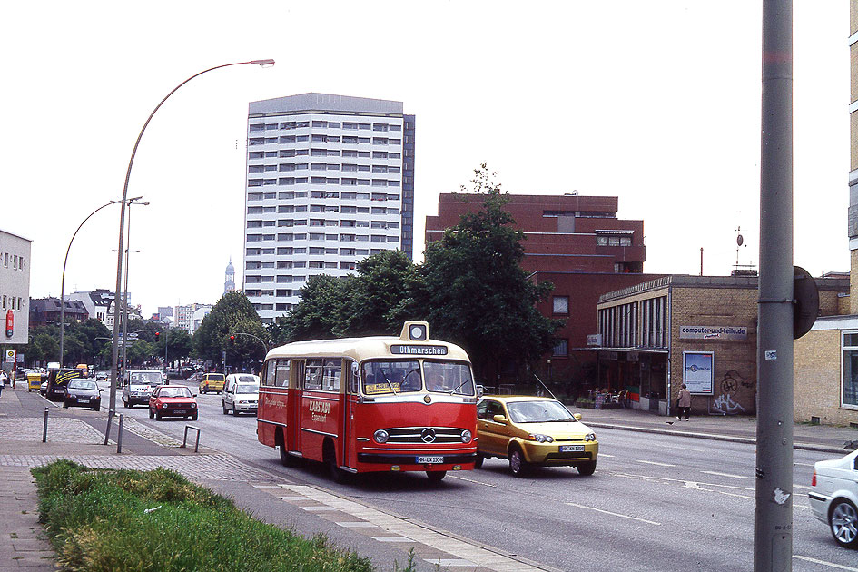 Der HOV-Bus 6495 in Altona-Altstadt