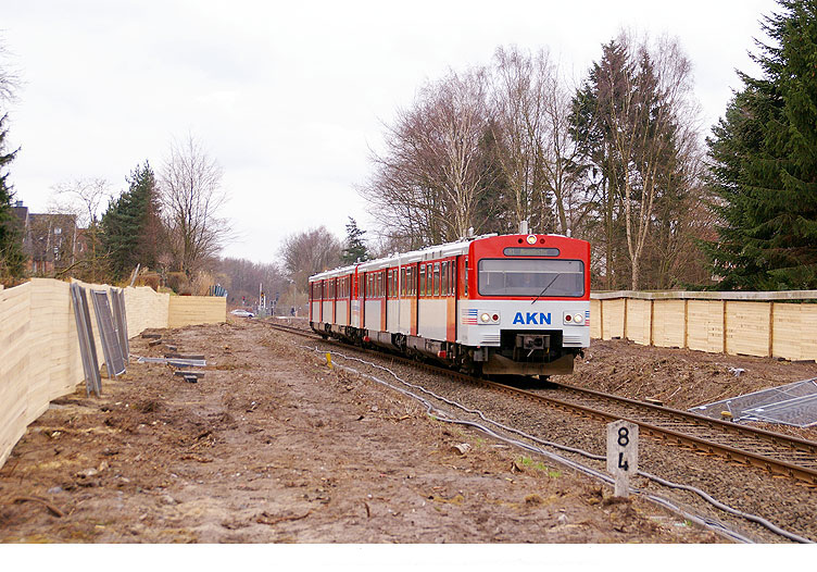 AKN Eisenbahn AG - Hamburg-Schnelsen - zweigleisiger Ausbau