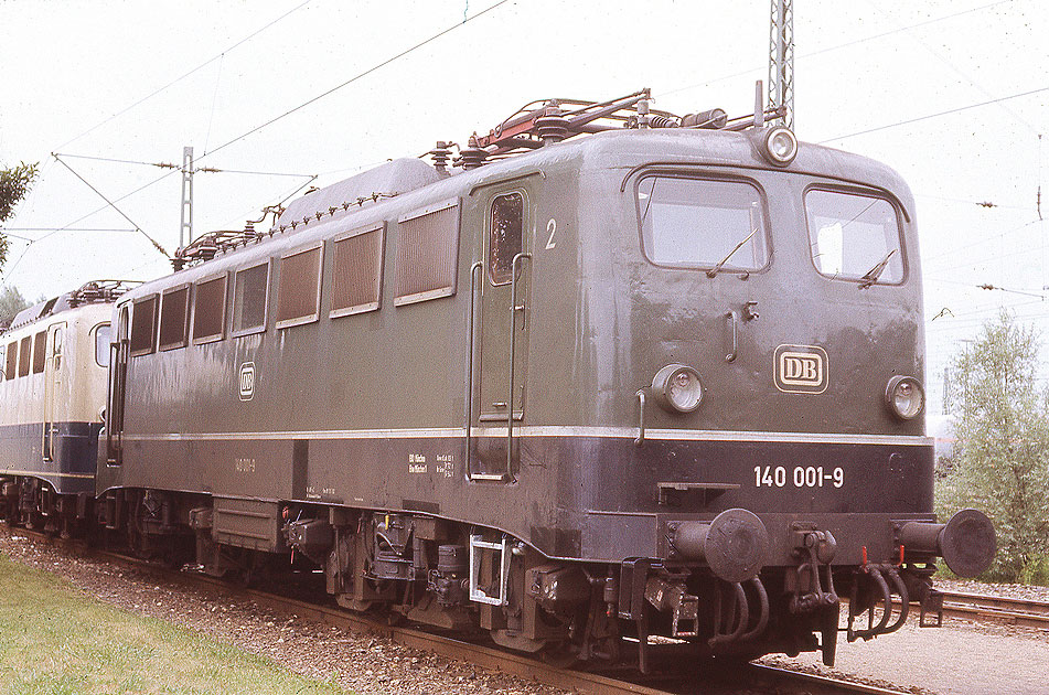 DB Baureihe 140 im Bw Ingolstadt