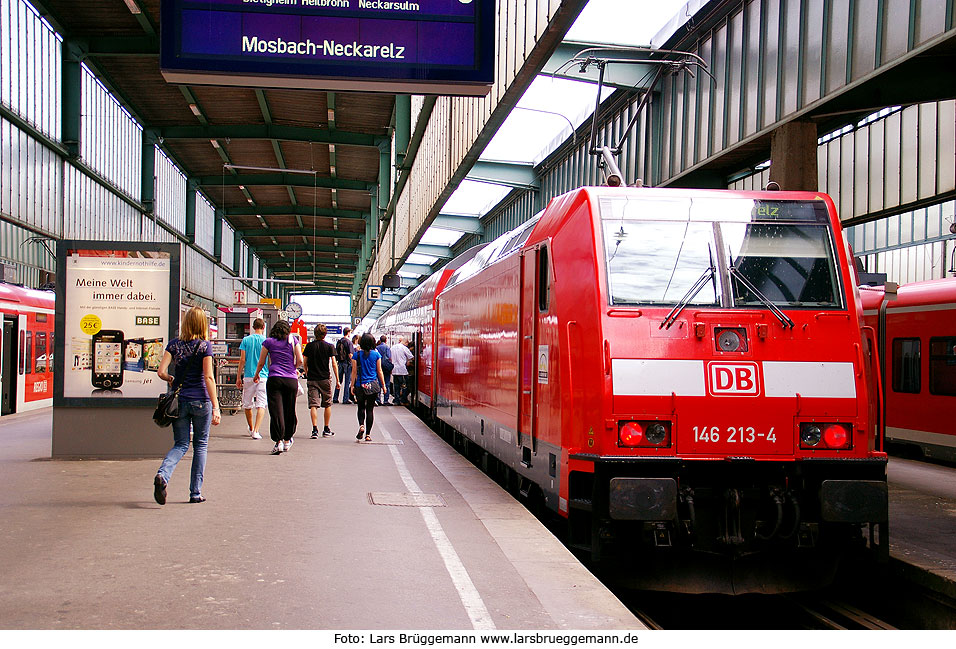 DB Baureihe 146.2 in Stuttgart Hbf
