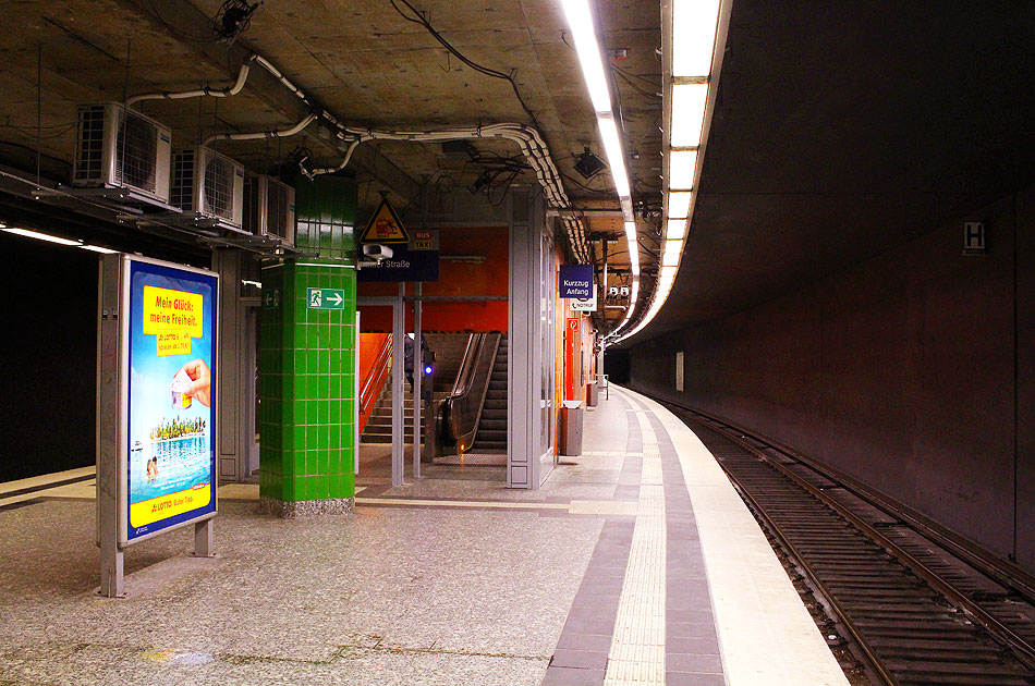 Der Bahnhof Heimfeld der Hamburger S-Bahn