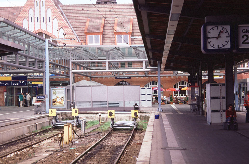 Der Bahnhof Stralsund