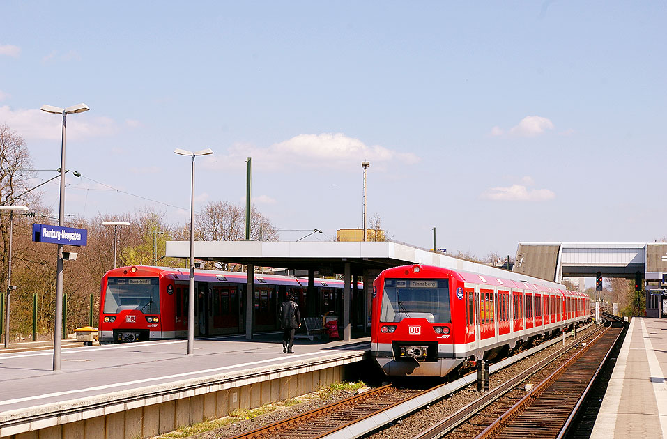 S-Bahn Neugraben in Hamburg - Baureihe 474