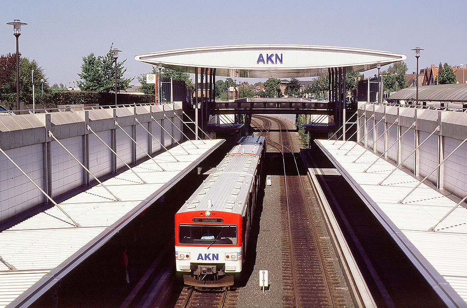 Der AKN Bahnhof Henstedt-Ulzburg