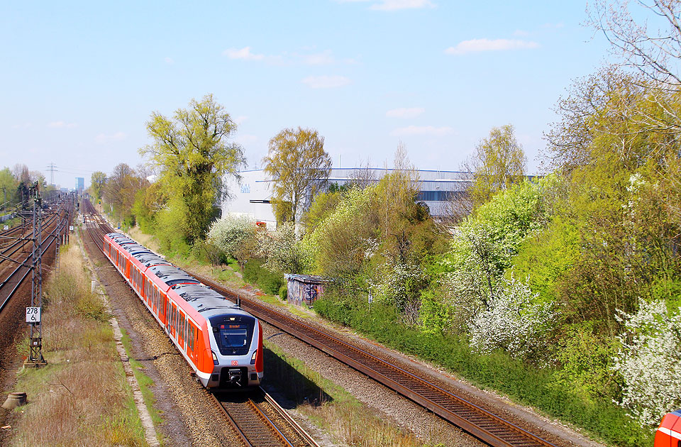 Die DB Baureihe 490 im Bahnhof Billwerder Moorfleet