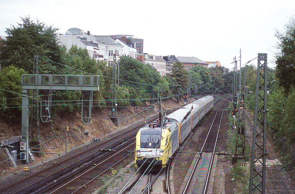 Der FLEX auf der Hamburger Verbindungsbahn