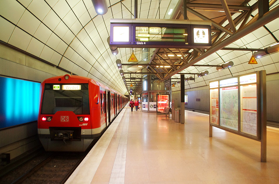 Bahnhof Hamburg Aiprort - Flughafen S-Bahn