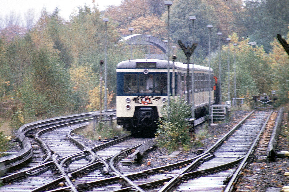 Die letzte Fahrt vom 471 040 der Hamburgrer S-Bahn