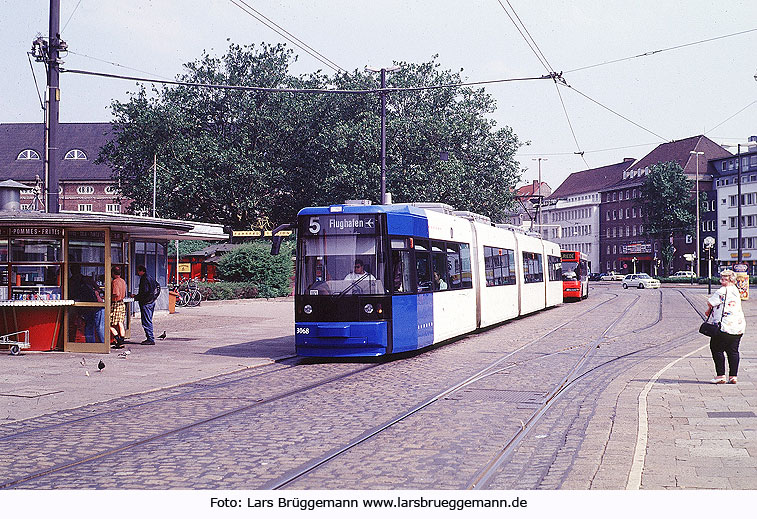 Die Straßenbahn in Bremen - Haltestelle Hauptbahnhof