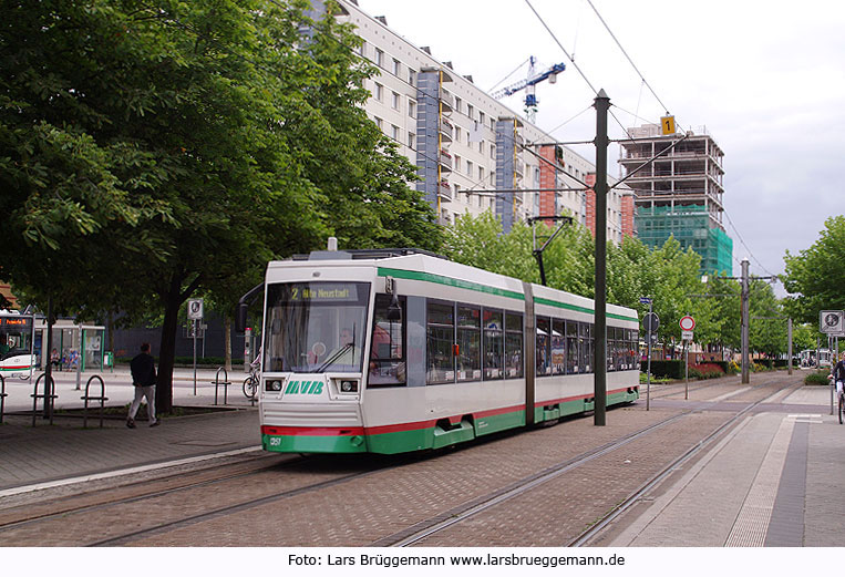 Die Straßenbahn in Magdeburg - Foto: Lars Brüggemann - www.larsbrueggemann.de
