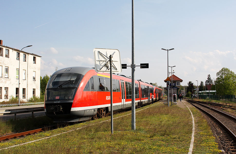 Der Bahnhof Ottendorf-Okrilla Süd
