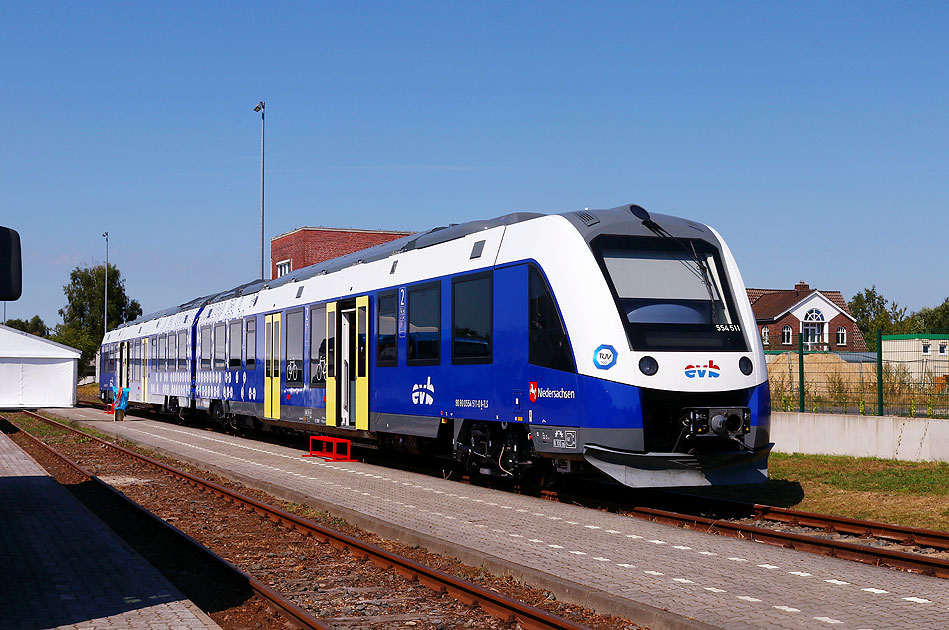 Die Baureihe 554 der Wasserstoffzug bei der EVB - Der Ilint