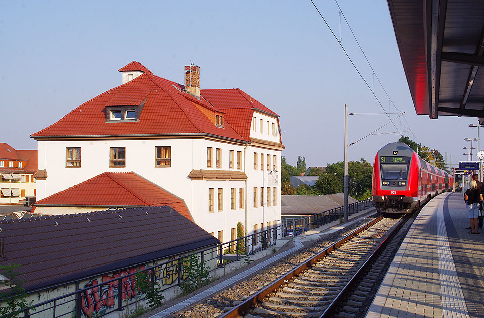 Der Bahnhof Dresden-Trachau der S-Bahn