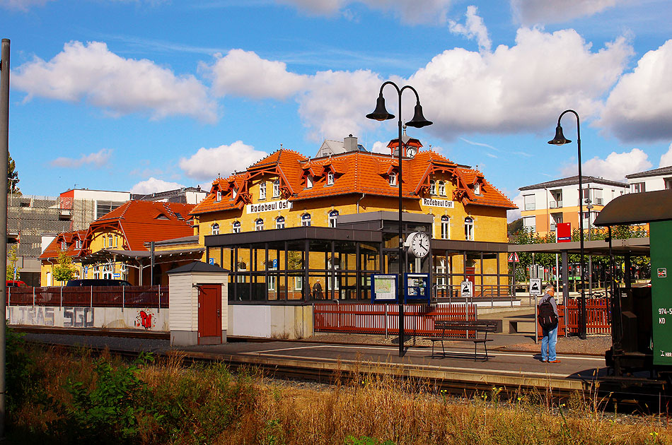 Der Bahnhof Radebeul Ost