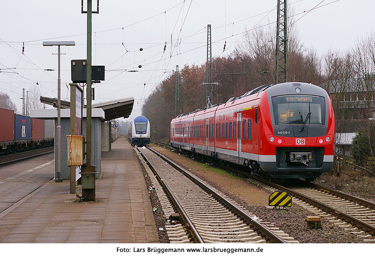 DB Baureihe 440 im Bahnhof Winsen an der Luhe