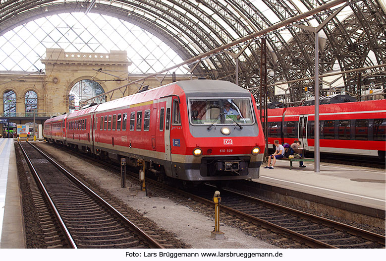 DB Baureihe 610 - Dresden Hbf
