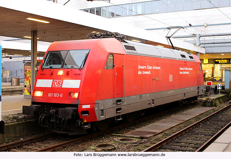 DB Baureihe 101 in Hamburg-Altona