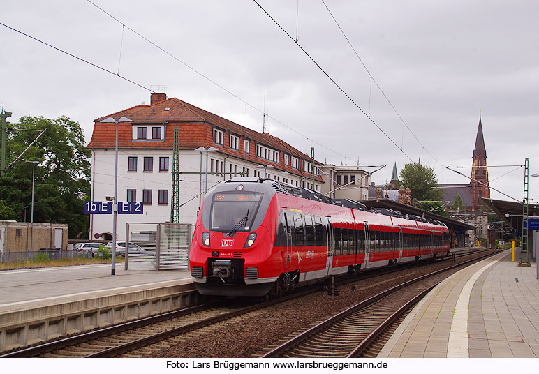 DB Baureihe 442 in Schwerin Hbf