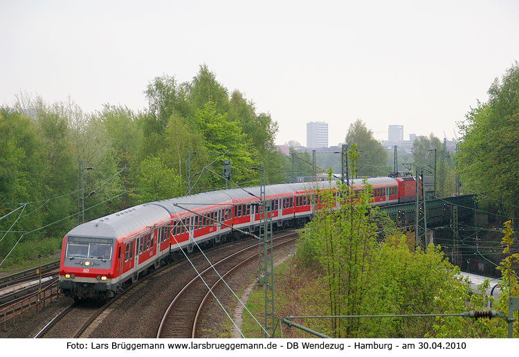 DB Regionalbahn in Hamburg bei Diebsteich