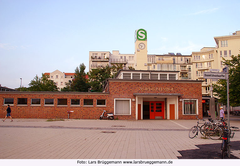 Der Nordbahnhof der S-Bahn in Berlin