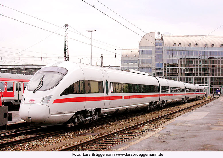 Diesel ICE der Baureihe 605 in München Hbf