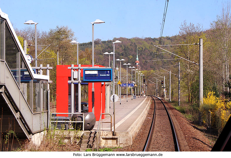 Der Bahnhof Freital-Hainsberg West