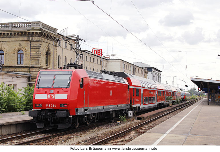 Die DB Baureihe 146 in Magdeburg Hbf