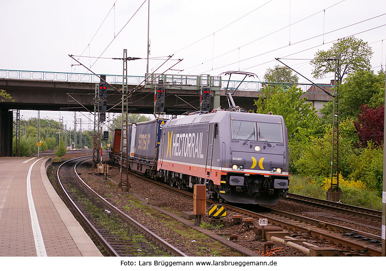 Foto Hectorrail Lok in Hamburg-Harburg