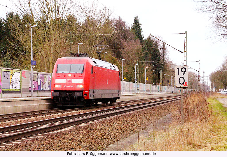 DB Baureihe 218 Bahnhof Buxtehude