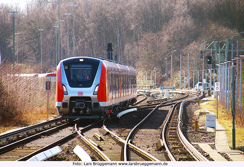 DB Baureihe 490 im Bahnhof Hamburg-Ohldorf