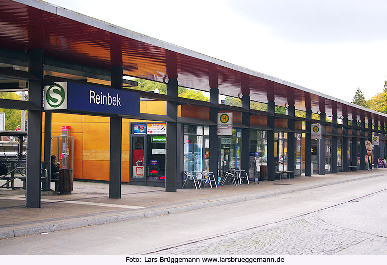 Der Bahnhof Reinbek der Hamburger S-Bahn