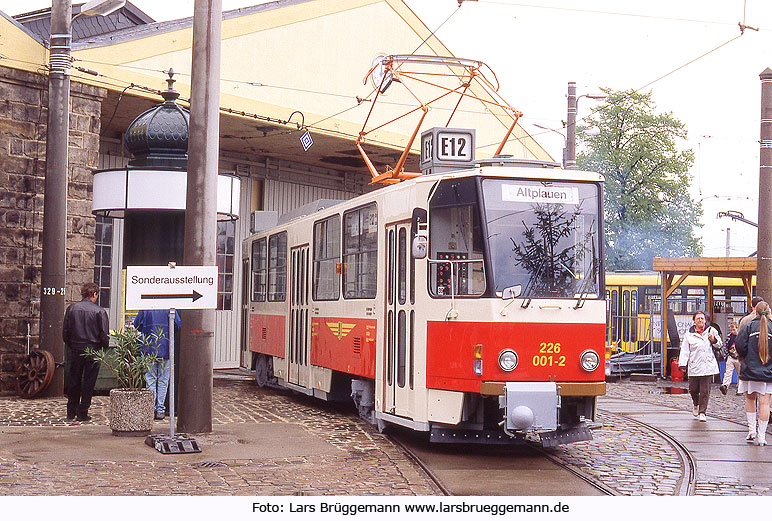 Straßenbahnmuseum Dresden - Betriebshof Trachenberge - Tatra Wagen