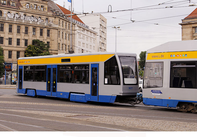 Die NB4 Beiwagen der Leipziger Straßenbahn