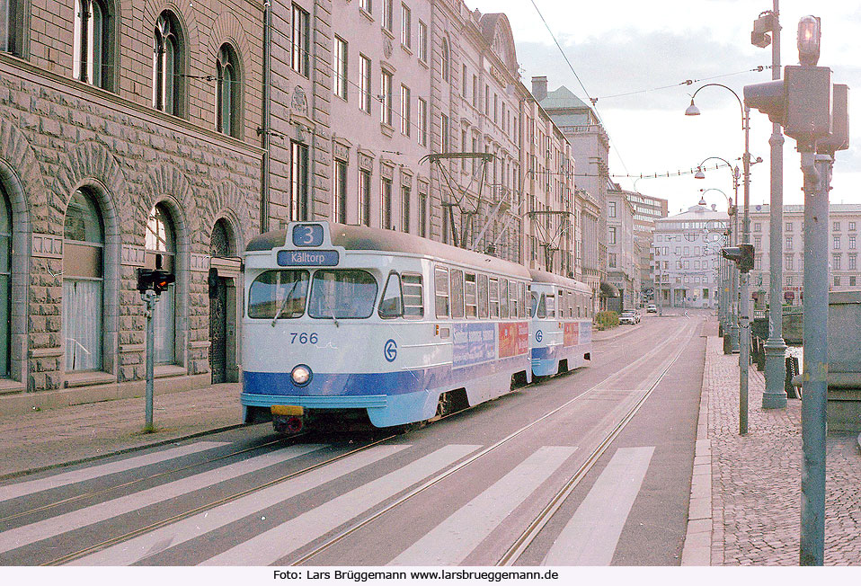 Die Straßenbahn in Göteborg