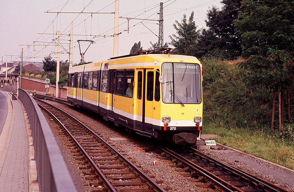 Die Straßenbahn in Mülheim an der Ruhr