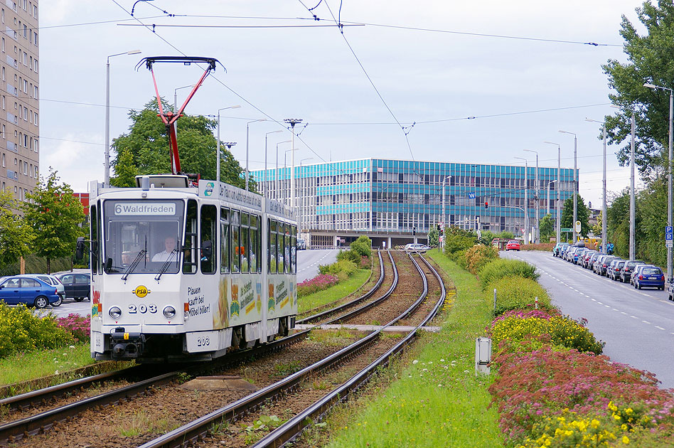 Die Straßenbahn in Plauen im Vogtland
