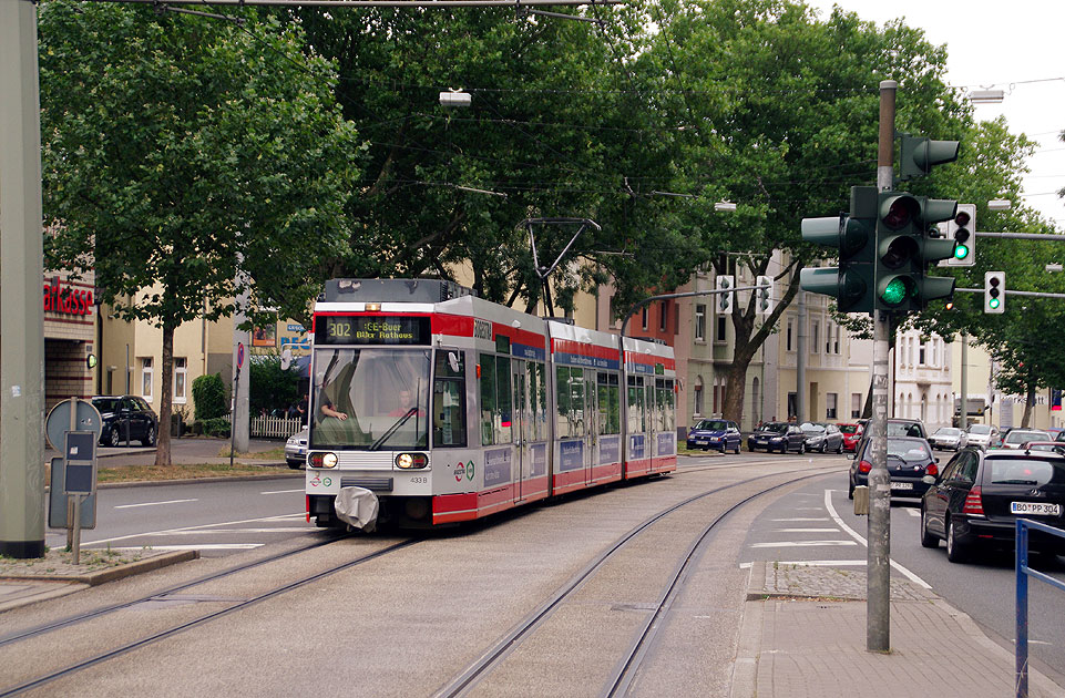 Die Straßenbahn in Bochum