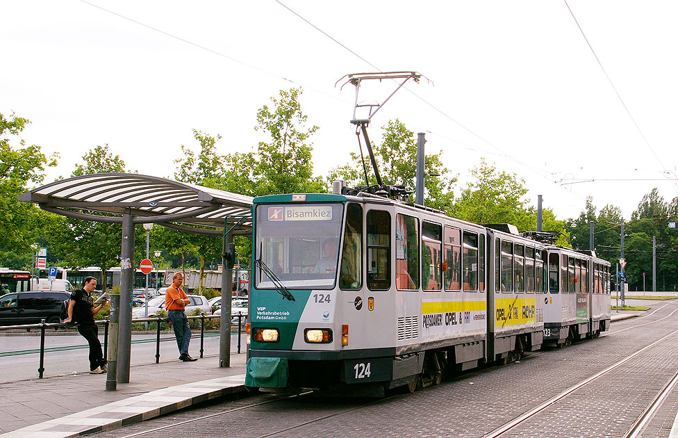 Die Stra&szlig;enbahn in Potsdam