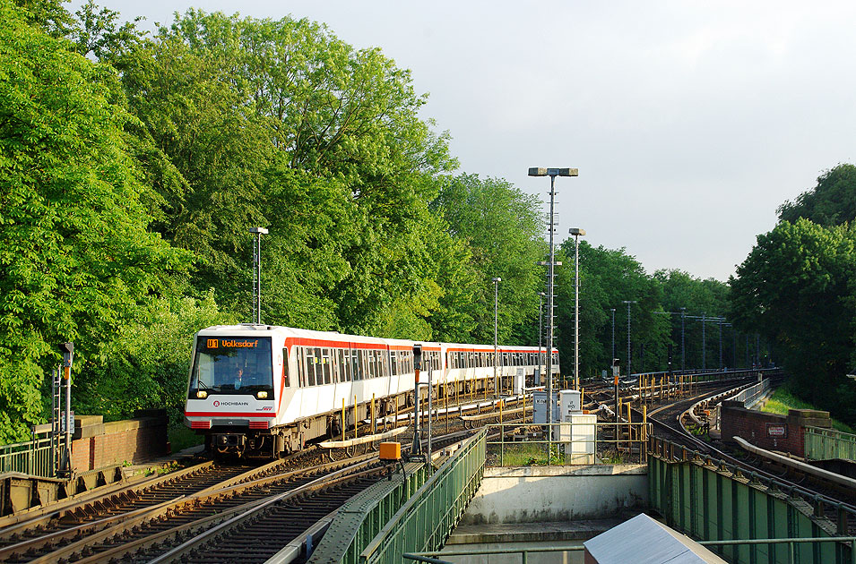 U-Bahn Volksdorf - Hamburg - Haltestelle - Bahnhof