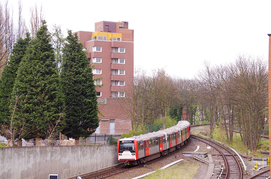 Der Bahnhof Schlump der Hamburger U-Bahn