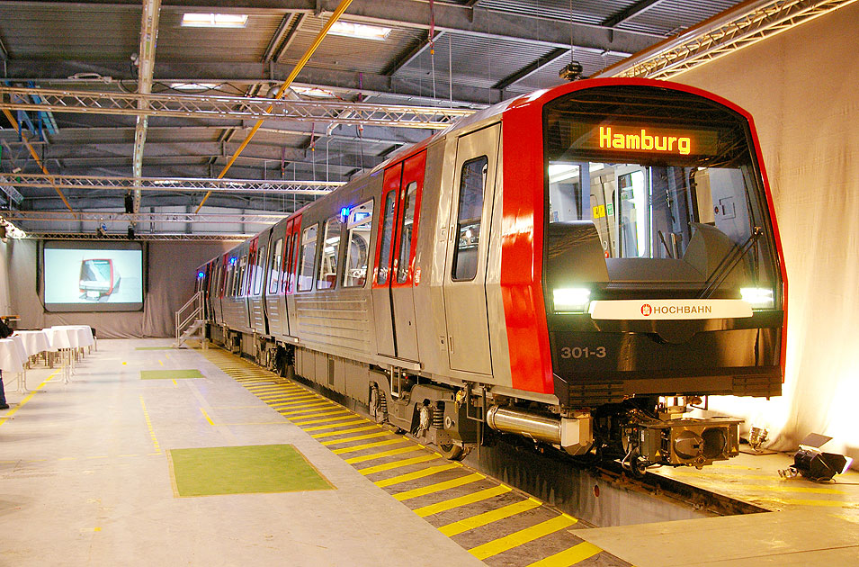Der DT 5 der Hamburger Hochbahn - Die neue Hamburger U-Bahn
